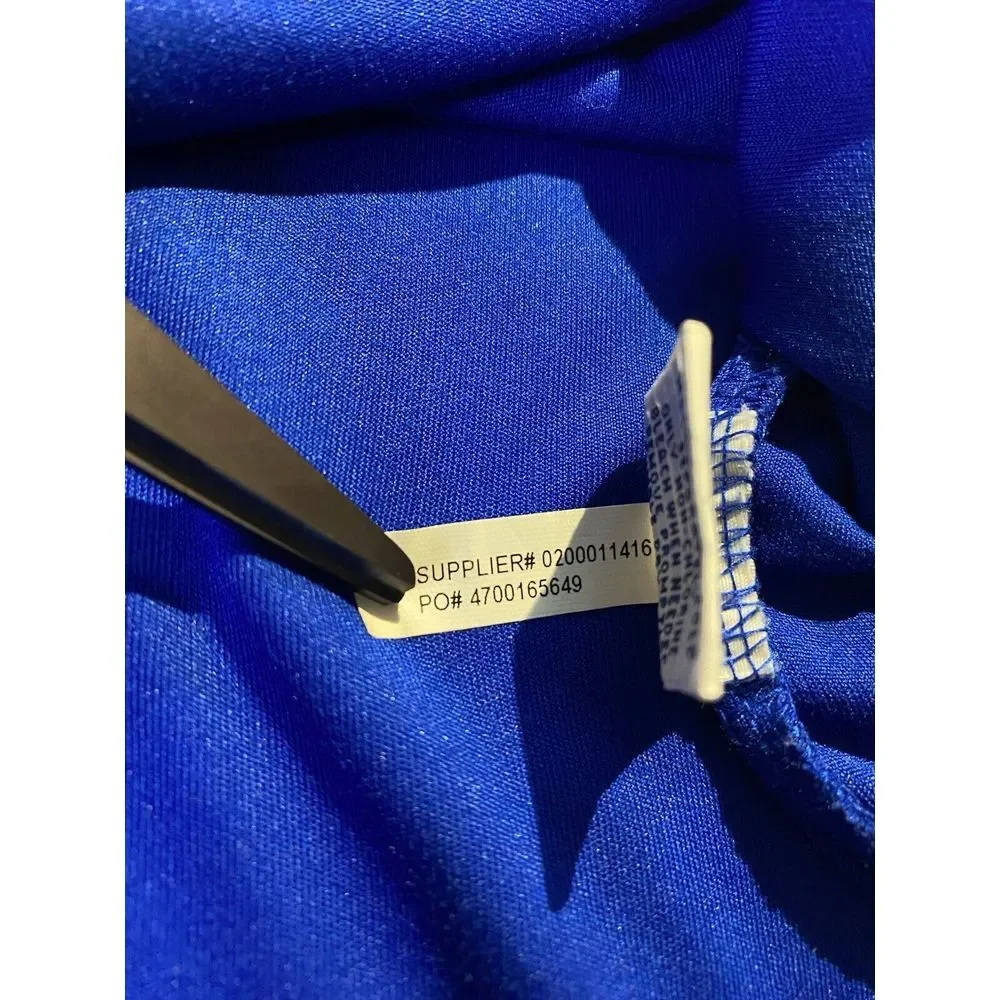Ralph‎ Lauren Polo Golf Shirt Mens XL Blue 2015 US Open Chambers Bay Performance
